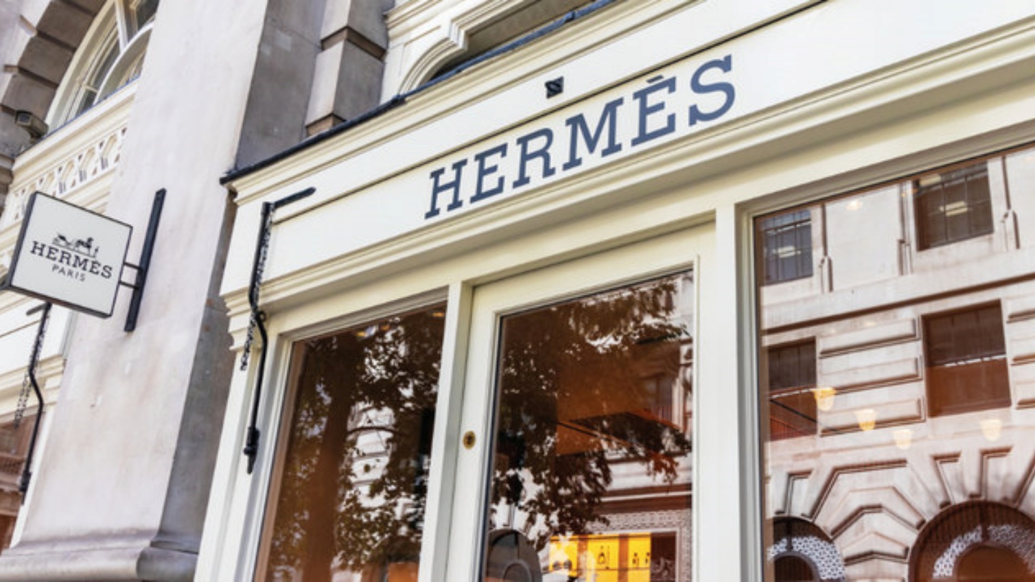 متجر Hermès في Royal Exchange في لندن