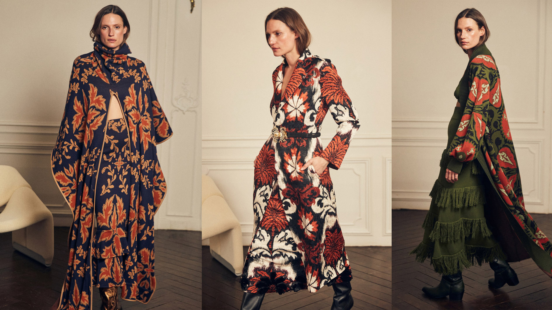 مجموعة جوانا اورتيز لخريف وشتاء 2022 في أسبوع باريس للموضة