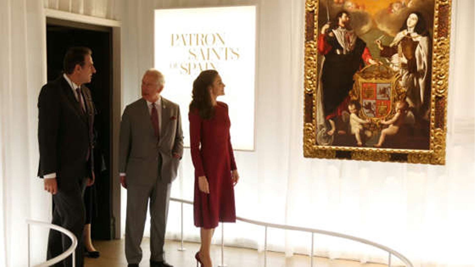 الملكة ليتيثيا افتتحت أول متحف بريطاني مخصص حصراً للفن الإسباني