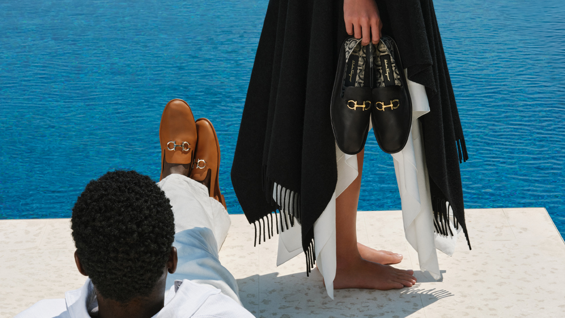 كبسولة أحذية فاخرة مخصصة للمسافرين المعاصرين من سالفاتور فيراغامو