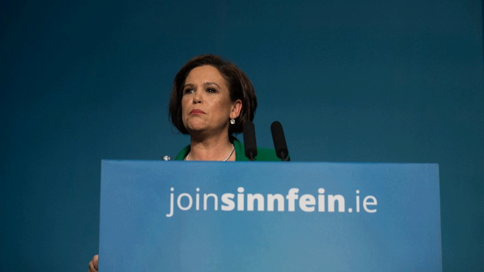 ماري لو ماكدونالد رئيسة الحزب الجمهوري الإيرلندي شين فين