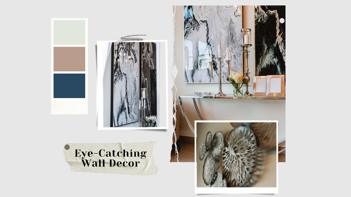 القطع الأمثل لتنسيق ديكور الجدران المنزلية