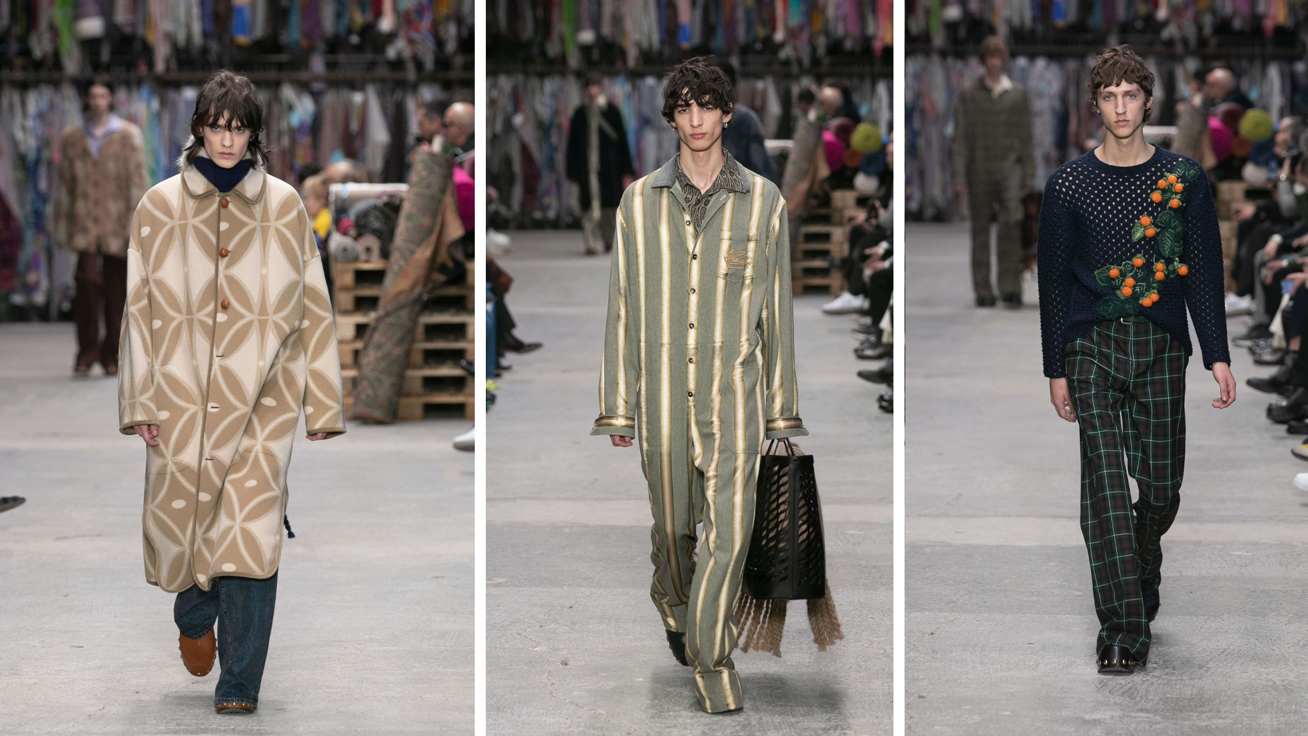 "ETRO" تعرض مجموعة جديدة للرجال في ميلان