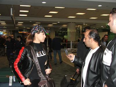 نوال الزغبي مع مع متعهد الحفلات الكندي فادي ابو عاصي