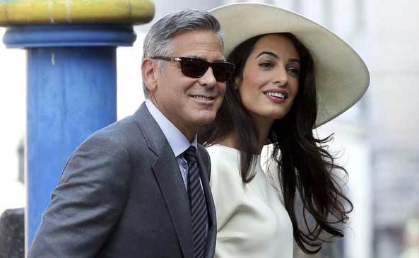 جورج كلوني وأمل علم الدين