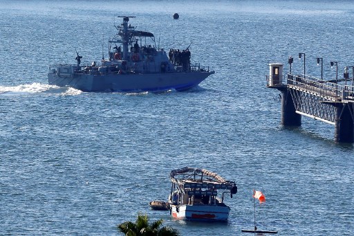 اسرائيل تعترض سفينة ناشطين مناهضين للحصار قبالة قطاع غزة