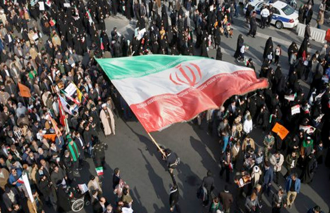 جانب من الاحتجاجات الايرانية