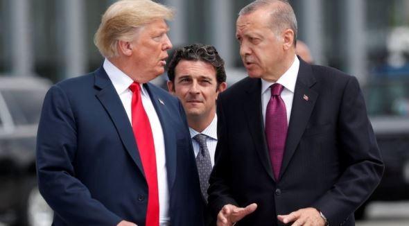 أردوغان يرد على ترامب بفرض عقوبات على وزيرين أمريكيين