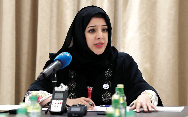 وزيرة الدولة لشؤون التعاون الدولي في الإمارات ريم الهاشمي