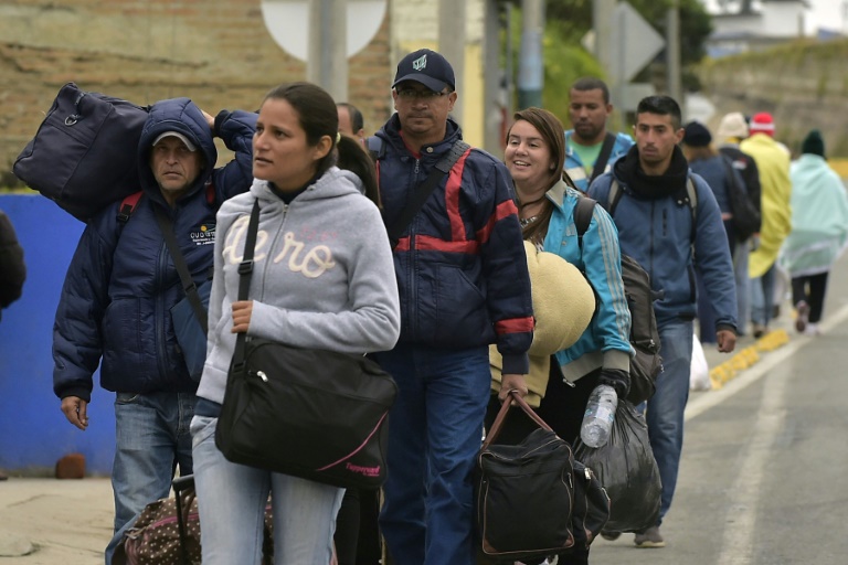 وصول المهاجرين الفنزويليين بأعداد قياسية الى البيرو