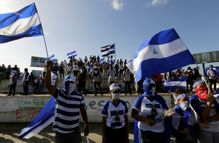 الآلاف يتظاهرون في نيكاراغوا للمطالبة باطلاق سراح معتقلين