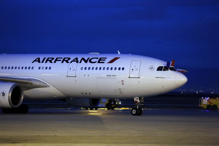 طائرة تابعة للخطوط الجوية الفرنسية