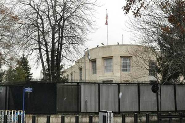 مبنى السفارة الأميركية في أنقرة