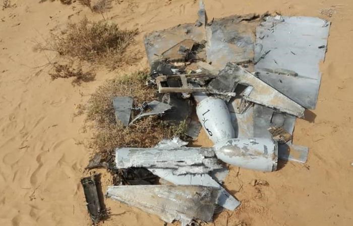 الجيش اليمني يسقط طائرة مسيرة تابعة للحوثيين في حيران