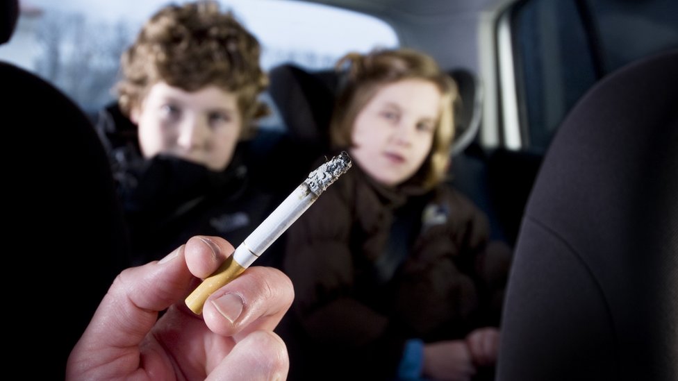 التدخين السلبي في الطفولة 