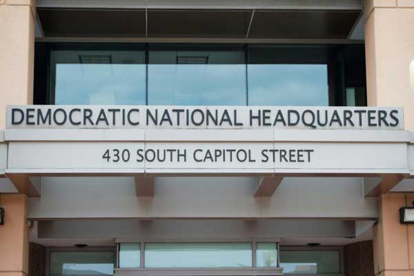 مقر اللجنة الوطنية للحزب الديموقراطي في واشنطن