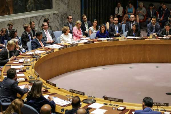 جلسة مجلس الأمن الدولي حول الوضع في بورما بتاريخ 28 أغسطس 2018