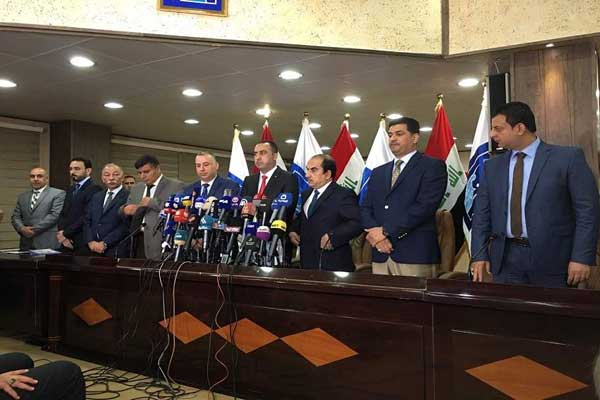 مسؤولو مفوضية الانتخابات العراقية يعلنون النتائج الرسمية النهائية للانتخابات البرلمانية