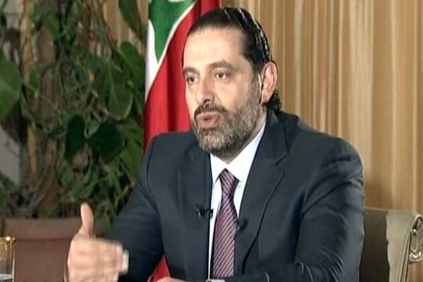 رئيس الوزراء اللبناني المكلف بتشكيل الحكومة سعد الحريري