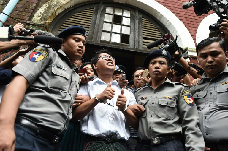 رويترز تندد بالحكم بالسجن على صحافييها في بورما