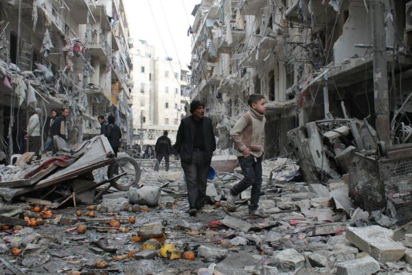 آثار الدمار في سوريا