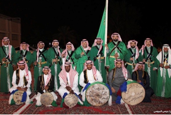دبي تحتفي باليوم الوطني السعودي