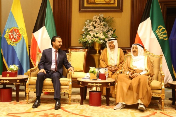 الحلبوسي مجتمعًا في الكويت اليوم مع الأمير الشيخ صباح الاحمد الجابر الصباح