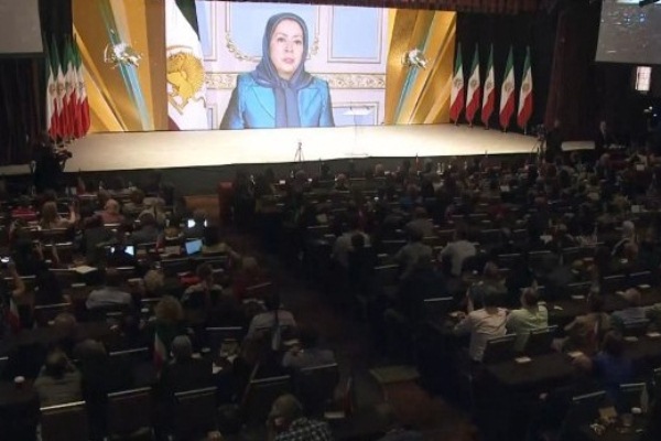 رجوي تتحدث في مؤتمر إيران حرة في نيويورك