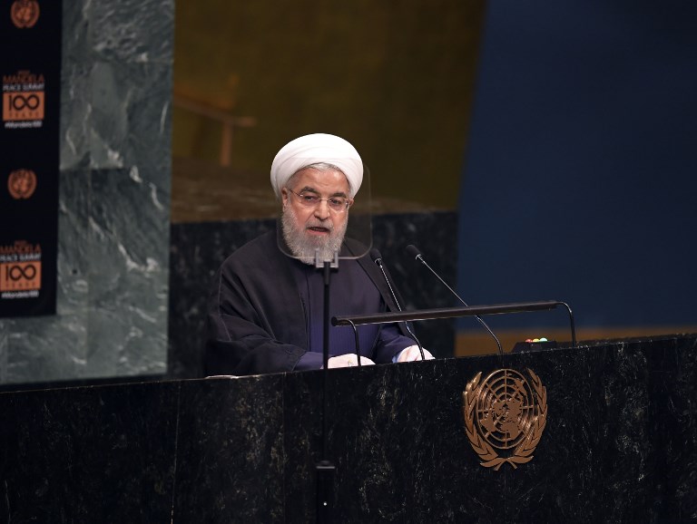 الرئيس الإيراني في الأمم المتحدة