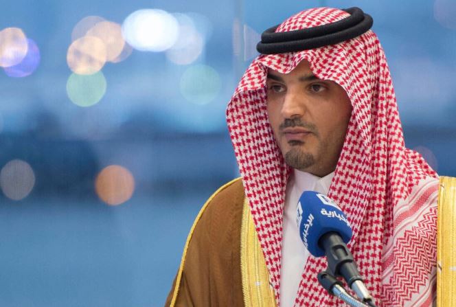 وزير الداخلية السعودي، الأمير عبد العزيز بن سعود بن نايف