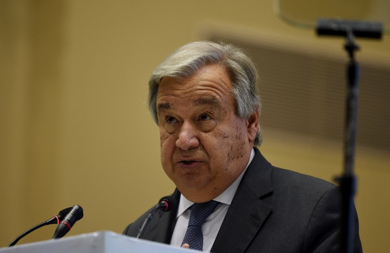 أنطونيو غوتيريس الأمين العام للأمم المتحدة