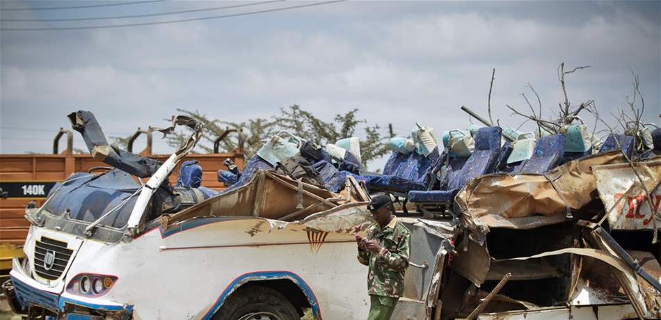 51 قتيلا في حادث حافلة في غرب كينيا
