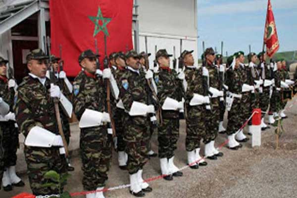 عناصر من الجيش المغربي