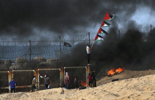 الجيش الاسرائيلي يشن غارة على موقع لحماس في غزة