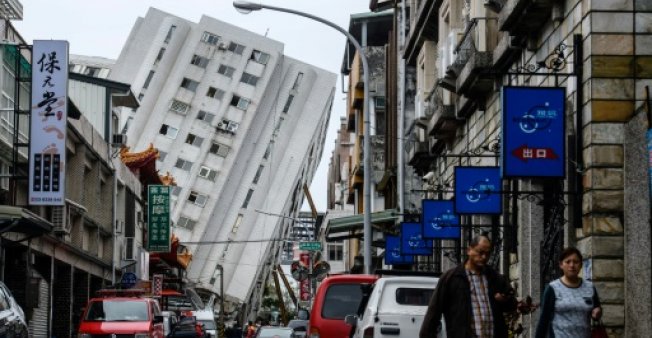 زلزال بقوة 5,7 درجات يضرب شرق جزيرة تايوان