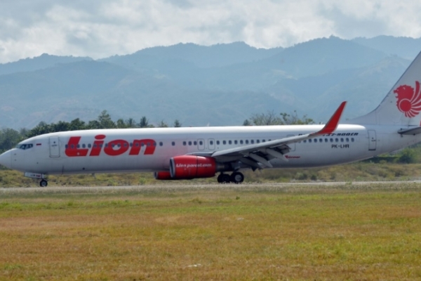 طائرة تابعة لشركة ليون إير الإندونيسية للطيران المنخفض التكلفة