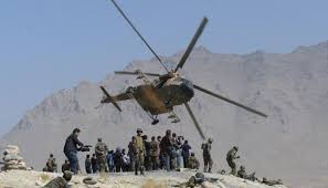  25 قتيلًا في تحطم مروحية للجيش الأفغاني
