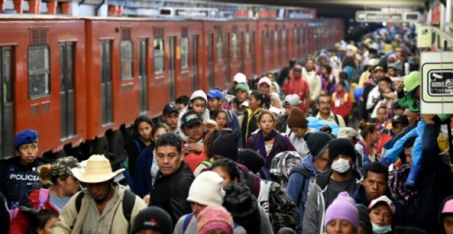 المهاجرون من أميركا الوسطى يستأنفون رحلتهم نحو الولايات المتحدة