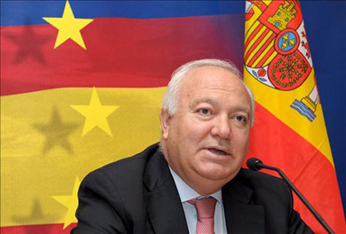 ميغيل أنخيل موراتينوس وزير خارجية اسبانيا سابقا