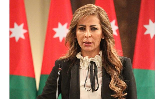 وزيرة الدولة الأردنية لشؤون الإعلام جمانة غنيمات