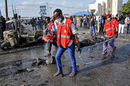 مقتل 20 شخصاً على الأقلّ في تفجيرات مقديشو