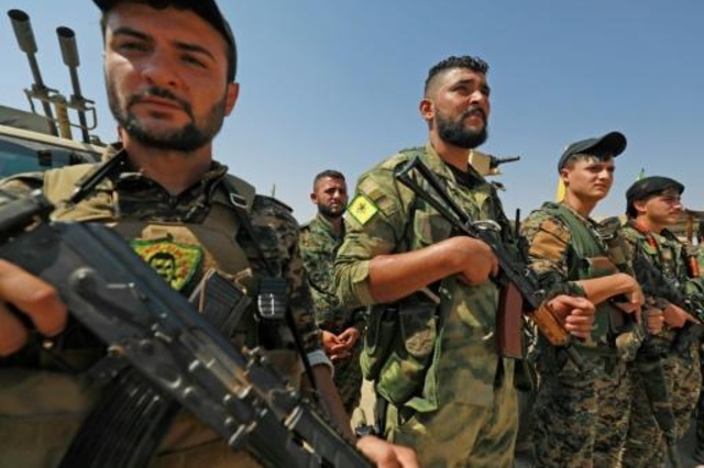 دوريات أميركية في مناطق الأكراد في شمال سوريا قرب الحدود مع تركيا