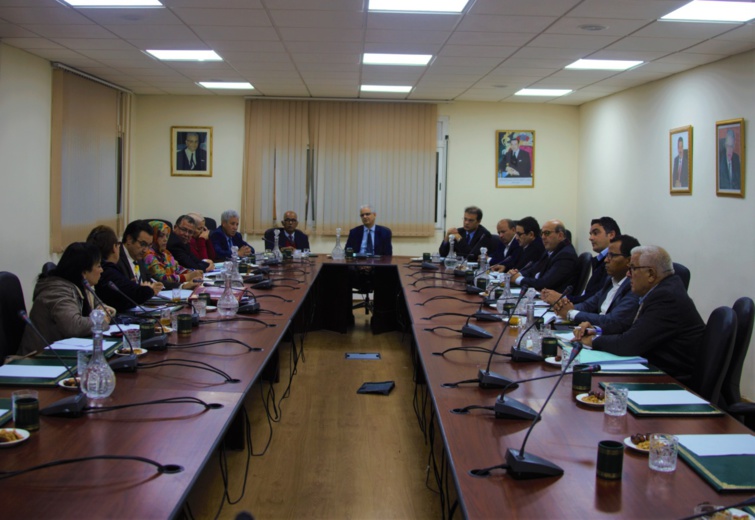 الاجتماع الاسبوعي لقيادة حزب الاستقلال المغربي 