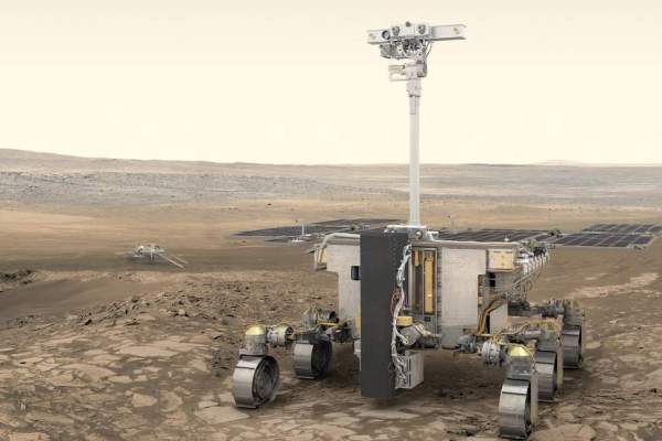 من المقرر أن يهبط المسبار الآلي الجوال على المريخ في عام 2021
