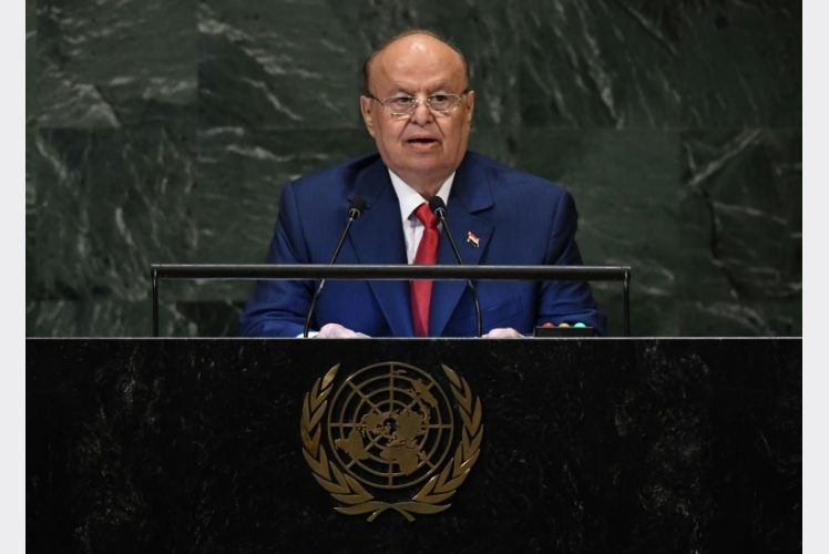 الرئيس اليمني يبدي تأييده لمحادثات سلام برعاية الأمم المتحدة