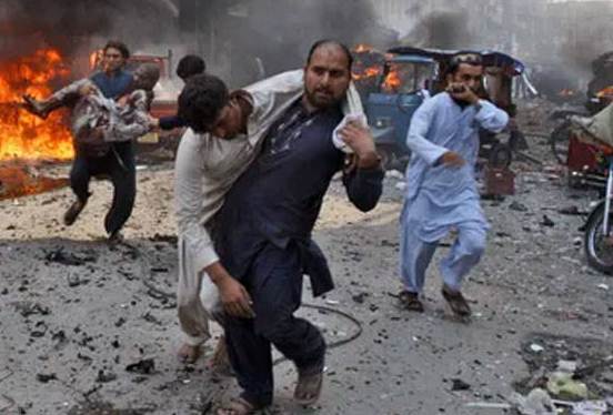 ارتفاع حصيلة ضحايا التفجير في المنطقة القبلية في باكستان