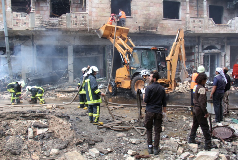 الإعلام الرسمي السوري يتّهم فصائل معارضة باستخدام بـ"غازات سامّة"