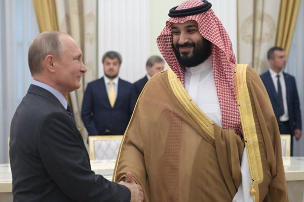 لقاء سابق بين الأمير محمد بن سلمان والرئيس بوتين