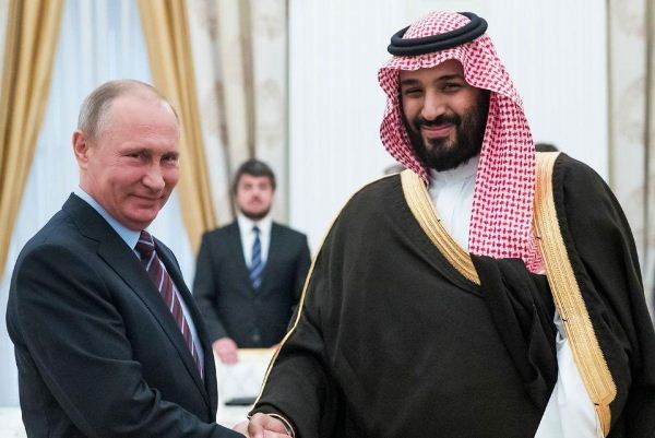 الأمير محمد بن سلمان والرئيس بوتين