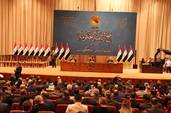 جلسة التصويت على تشكيلة الحكومة العراقية